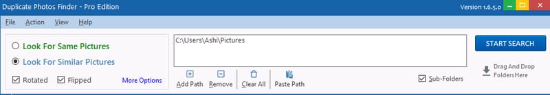 Add Path for Image Folder to Scan add path for image folder to scan