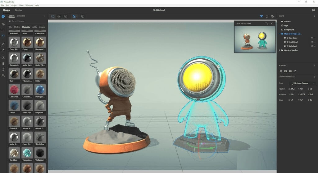 Adobe Dimension CC Adobe Dimension CC