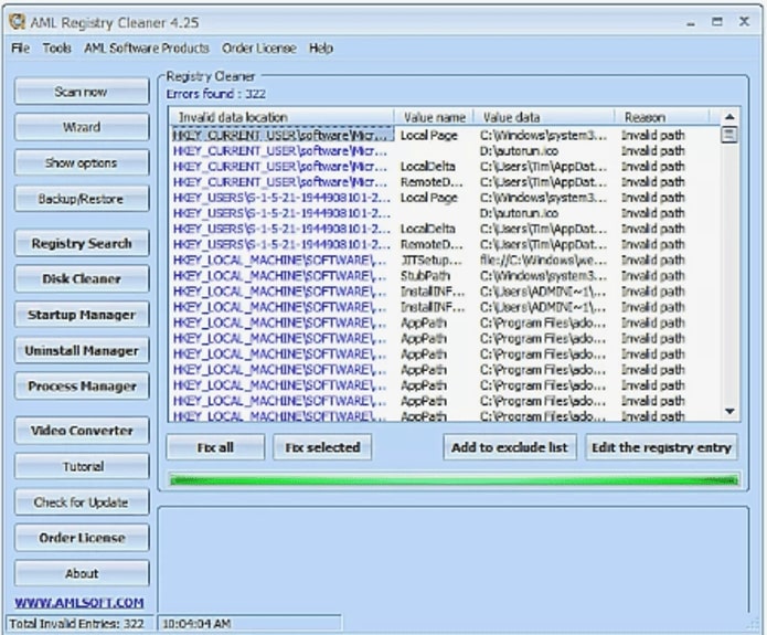 Best Registry Cleaner Software - AML Free Registry Cleaner Best Registry Cleaner Software - AML Free Registry Cleaner