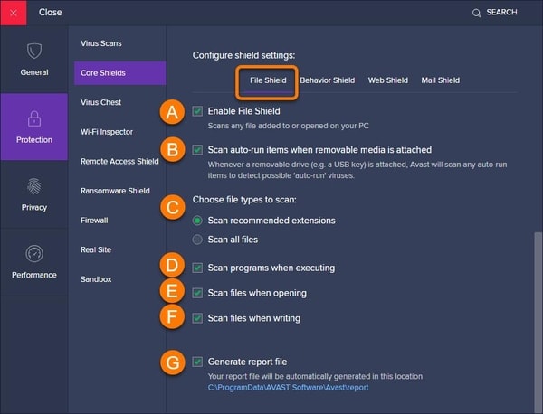 Avast Malware Scanner