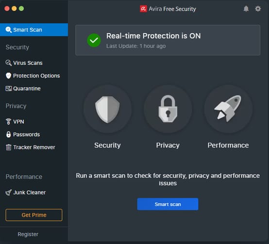Avira Free Antivirus for Mac Avira Free Antivirus for Mac
