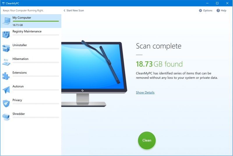 CleanMyPC CleanMyPC