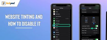 What is Website Tinting And How to Disable it