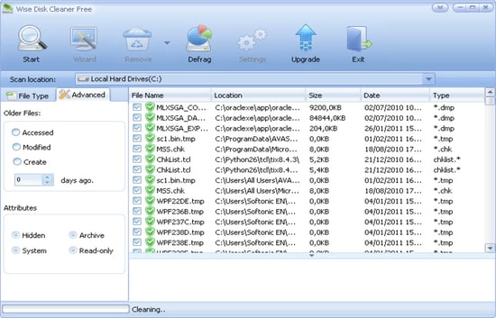 Wise Disk Cleaner Wise Disk Cleaner