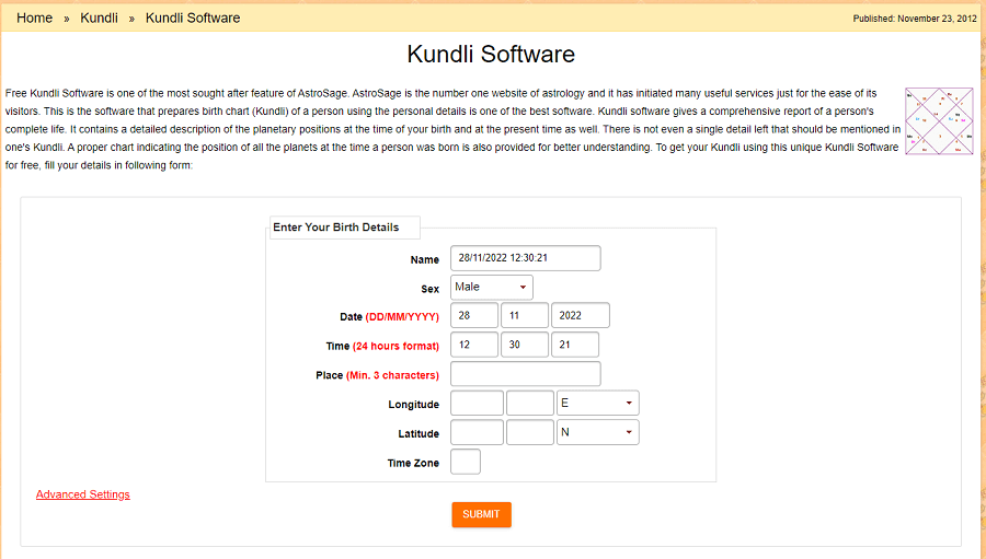 Astrosage Kundali 7