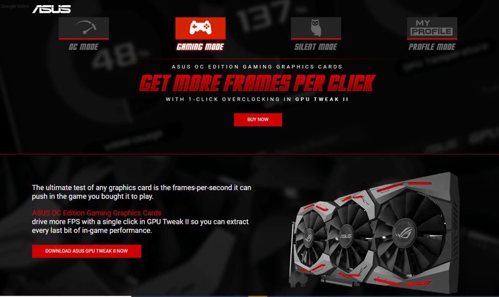 ASUS GPU Tweak ASUS GPU Tweak - best GPU overclocking software for Windows