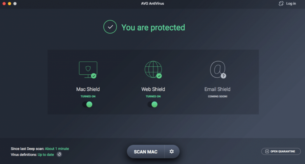 AVG Free AntiVirus for Mac