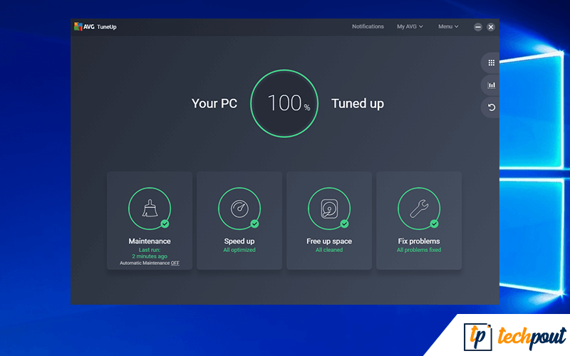 AVG TuneUp Optimizer Software