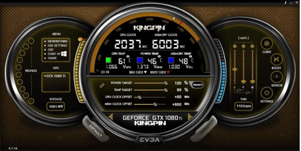EVGA Precision X EVGA Precision X - Best GPU and CPU overclocking software for Windows 10