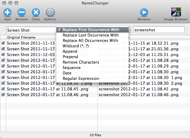 NameChanger NameChanger - Best Free File Rename Software