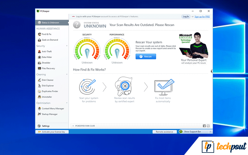 Kromtech PCKeeper Live Kromtech PCKeeper Live