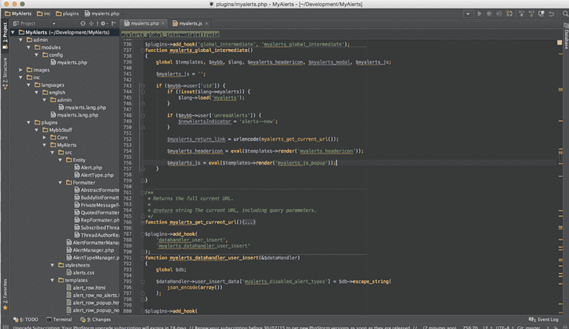 PhpStorm for mac