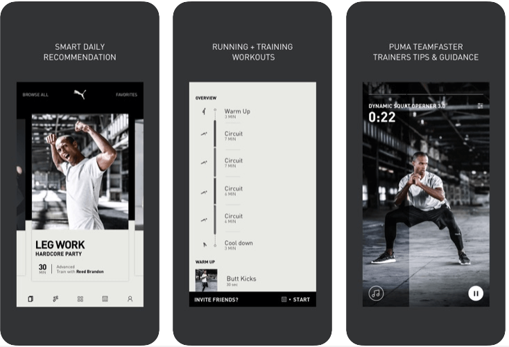 Pumatrac - Best Running Apps