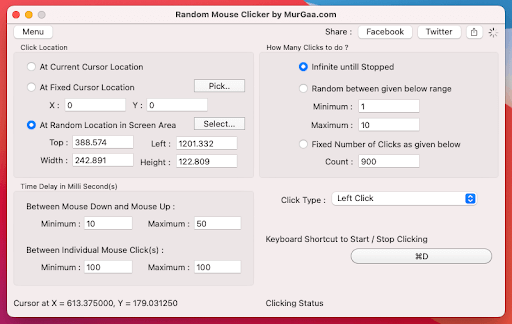 Random Mouse Clicker