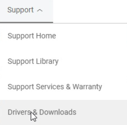 Support and choose the Drivers & Downloads Support and choose the Drivers & Downloads