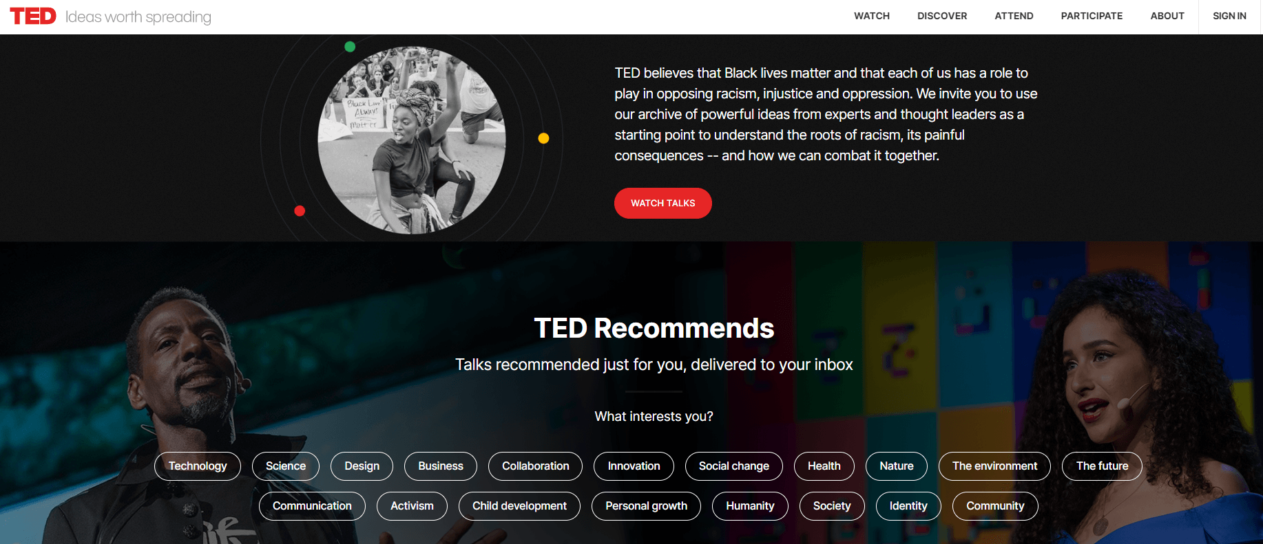 TED - Video Sharing Platform