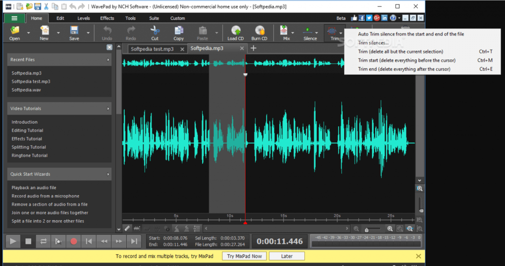 WavePad WavePad - Best Audio Recording Software